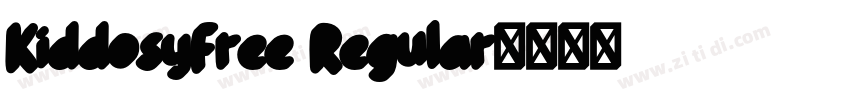 KiddosyFree Regular字体转换